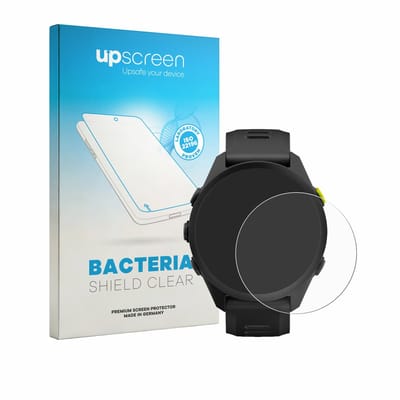 upscreen - Screenprotector voor Garmin Forerunner 70/170/170 Music - Folie Beschermfolie transparant antibacterieel