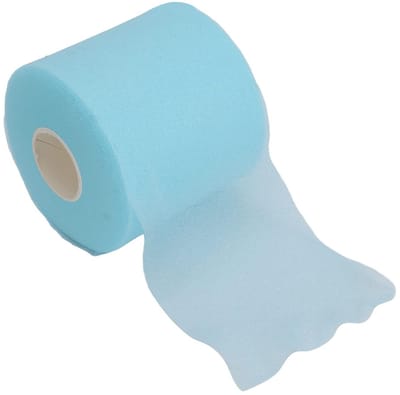 Multifunctionele Niet-klevende Foam Onderwrap voor Sporttape - Ideaal voor Ellebogen, Knieën en Enkelblessures - 6,5 cm x 27 m (Blauw)