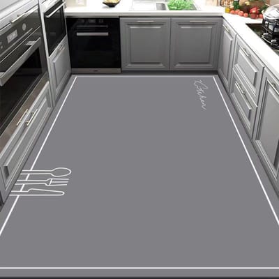 PVC Keuken Dikke Matten Waterdicht Huisdecoratie Vloerkleed Groot Anti-vet Voetmat Antislip Tapijt Moderne Woonkamer Tapijten 80*120cm