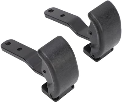 Dailygoody - Glazen raamgrendel - Duurzaam - Eenvoudig te bedienen - Zwart - Achterkwart - Betrouwbare constructie - Geschikt voor 1998-2004 - OEM-sta