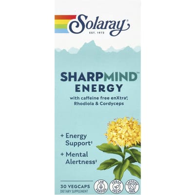 Sharpmind™ Energie, 30 Plantaardige Capsules