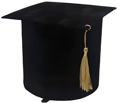 Hoogwaardig Fluwelen Ronde doos - 17,7 *17,7*16cm - Zwart - Afstudeerdoos - Geschenkverpakking - Cadeaudoos - Sieradendoos - Bloemendoos - Geslaagd