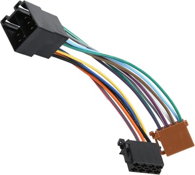Kabelboom Adapter - ISO Radio Connector - Auto Stereo Installeren - Directe Installatie Zonder Knippen - Zwart