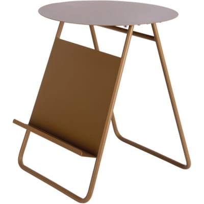 Leitmotiv - Bijzettafel Esencia - Bruin - 40x40x48 cm