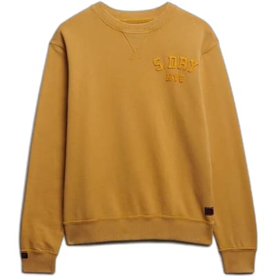 Superdry Vintage Athletic Tonal Crew Sweatshirt Bruin M Man