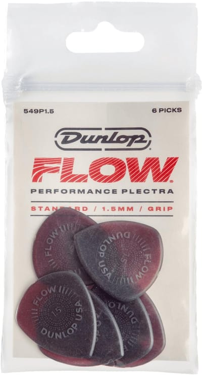 Dunlop Flow 1.50 Plectrum 6-Pack - Plectra