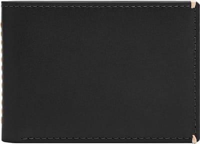 FOSSIL Leren Kaarthoes Westover Wallet Black Zwart