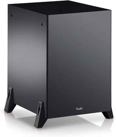 Krachtige Subwoofer - Diepe Bas - Home Cinema - Frontfire Downfire Mogelijk - 25cm Driver - Zwart