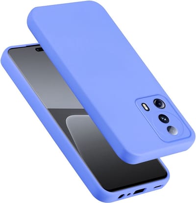 Cadorabo Hoesje geschikt voor Xiaomi 13 Lite in LIQUID LICHT PAARS - Beschermhoes gemaakt van flexibel TPU silicone Case Cover