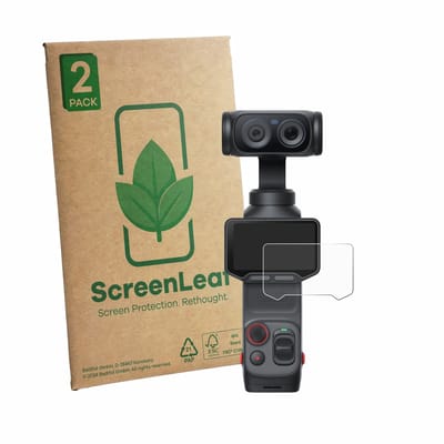 2 Stuks Screenprotector voor Insta360 Luna Ultra - Hoogwaardige Beschermfolie transparant