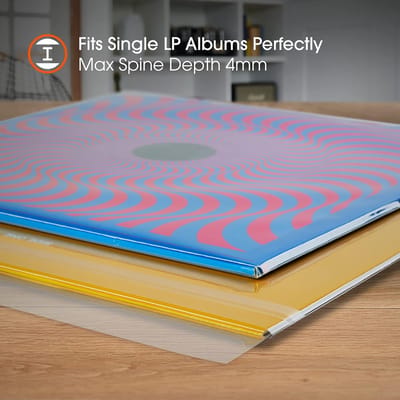 Vinyl Platenhoezen - LP Bescherming - Verzameling Opbergen - Hersluitbaar Ontwerp - 50 Stuks 12 Inch - Kristalhelder