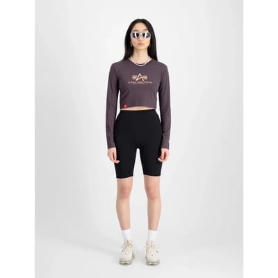 Dames sweatshirt Alpha Industries Basic Cropped