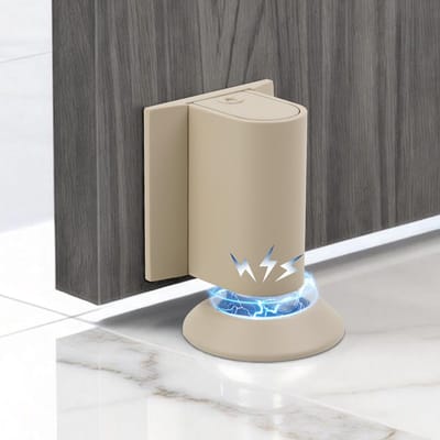 Deurstopper voor vloer - Zelfklevende magnetische deurstopper zonder boren, magnetische deurstopper voor de vloer, magneet deurstopper zware deur, roestvrij staal voor deur, vloer