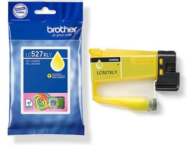 Brother LC527XLY inktcartridge 1 stuk(s) Origineel Hoog (XL) rendement Geel