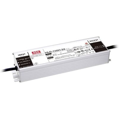 MW Mean Well MEAN WELL HLG-150H-12AB LED-driver Constante spanning 150 W 7.5 - 12.5 A 10.8 - 13.5 V/DC Dimbaar, 3-in-1 dimmer, Instelbaar,