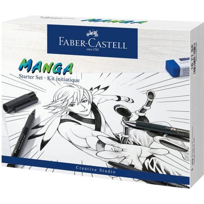 Faber-Castell tekenstift - Pitt Artist Pen - Manga starter set - tekenset - FC-167152