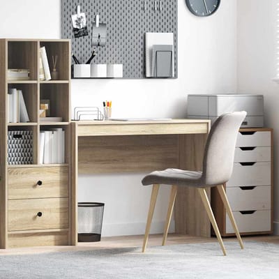 vidaXL - Bureau - Sonoma - Eik - 100 - x - 40 - x - 76 - cm