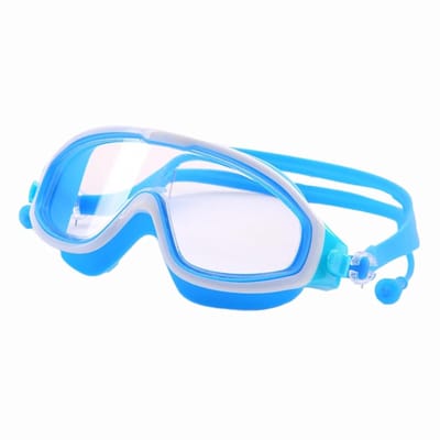 Jojoy - Zwembril Kinderen - Duikbril Kinderen - Zwembril Junior - Duikmasker Kind - Anti Condens - Blauw - FROGGLE