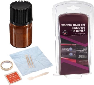 Achterruit Defogger Reparatie - Defogger Kit - Auto Onderhoud - Permanente Onzichtbare Reparatie - DIY Kit - Zilver