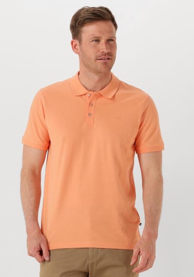MATINIQUE Mapoleo Melange Polo's & T-shirts Heren - Polo shirt - Oranje - Maat L