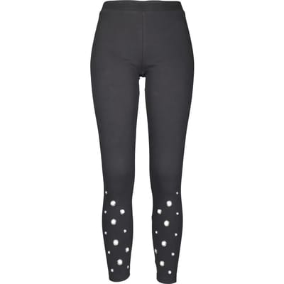 Urban Classics - Eyelet Legging - S - Zwart