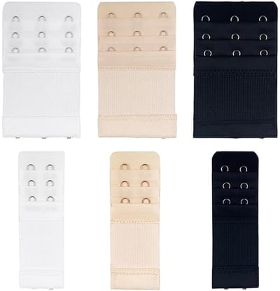 Dailygoods- Beha-verlengstukken 8 Stuks - Zacht/Comfortabel - Elastisch/Verstelbaar - Roestvrijstalen Haken - Geschikt voor Dames/Heren - Hoogwaardig Polyester - Beha-verlenger
