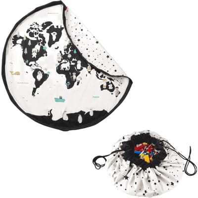 Speelkleed en opbergzak Play&Go Worldmap/Stars