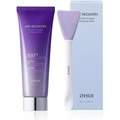 Masque Enveloppant au Collagène Récupération Jeunesse Rides 70ml/2.3fl.oz. Boutique de marque de luxe coréenne purple