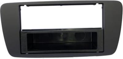 Inbouwframe met bakje Seat Ibiza 08> ABSZWART ANTRACIET