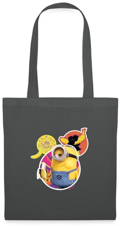 Minions Stuart Met Banaan Tas Van Stof Schoudertas