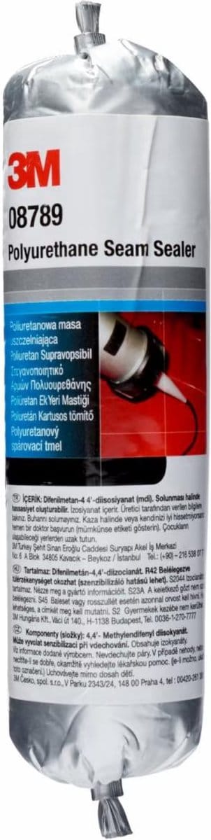 3M 08789 1K PU Carrosseriekit Zwart Sachet - 310ml