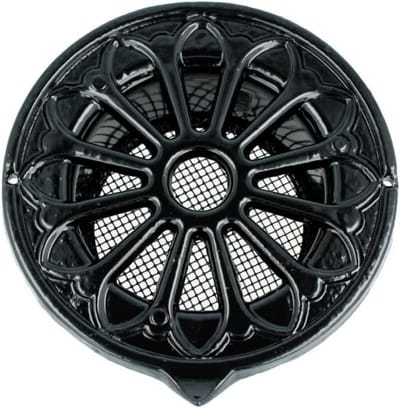 Nostalgisch Ventilatierooster met Insectenhor en Afdruiprand - Diverse Aansluitmaten