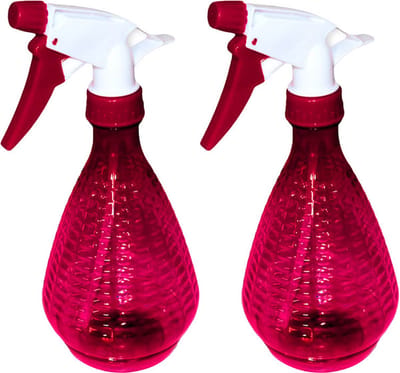 Concorde Plantenspuit/waterverstuiver - 2x - rood - 500 ml