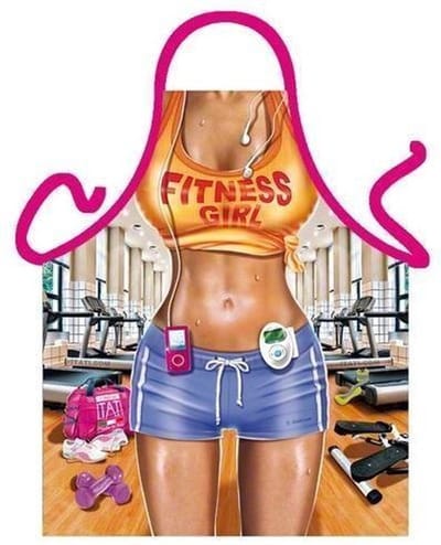 Fitness Girl - Sexy/Leuke/Grappige/Mooie Keukenschort