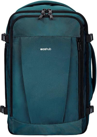 Reisrugzak 40x20x25 cm voor Ryanair - Waterdichte Carry-on Backpack met USB-oplaadpoort voor Mannen en Vrouwen