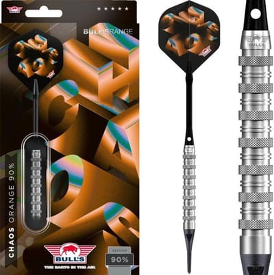Bull's Chaos Orange 90% - Soft Tip Darts