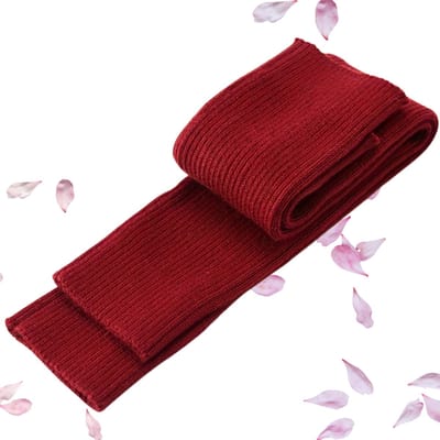 Livano Armwarmers - Polswarmers - Armwarmers Dames - Duimopening - Wol - Armstukken - Winter - Bordeaux- Elastisch