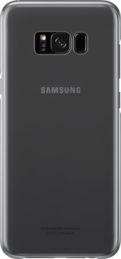 Samsung clear cover - zwart - voor Samsung G955 Galaxy S8 Plus