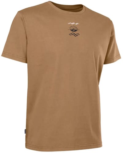 Ion Mood T-shirt Met Korte Mouwen Bruin L Man