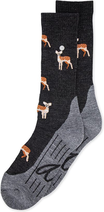 Alfredo Gonzales Wandelsok Wol Deer AG-SK-HIKE-03i 123 Anthracite/Brown/Grey S(38-41)