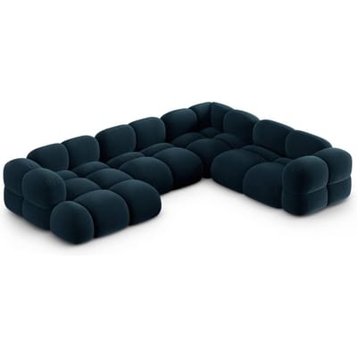 Hoekbank Loretto rechts velvet | Cosmopolitan Design