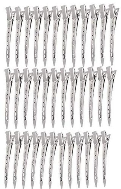 Duckbill Hair Clips 36 Stuks 3,5 Inch - Metalen Haarclips voor Styling en Kleurbehandeling