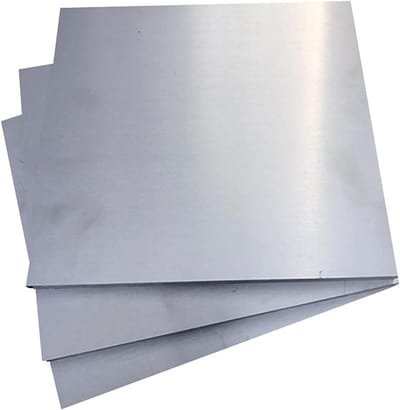 Aluminium Platte Staaf - Metaalplaat Metaalprofiel - Algemeen Gebruik - Lichtgewicht Duurzaam Materiaal - 500x500x1MM - Zilver
