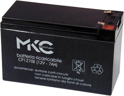 Loodaccu - Oplaadbare batterij - Energie opslag - 12 Volt - 7 Ampère