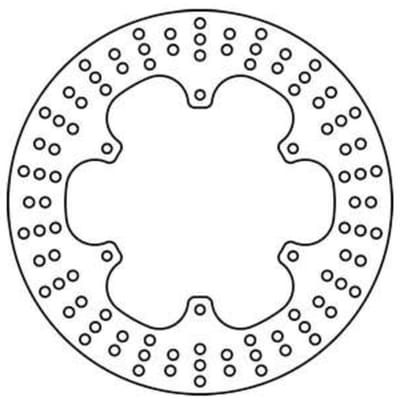 Remschijf TRW MOTO MST232