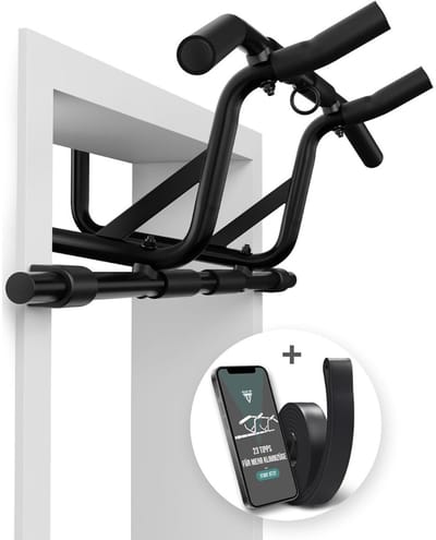 DailySupplies® Pull Up Bar Deur - Optrekstang - Station - Extra Stevig - Zwart