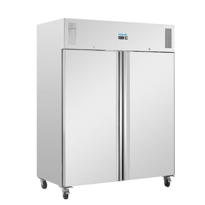 Polar U-serie dubbeldeurs staande koelkast 1300L
