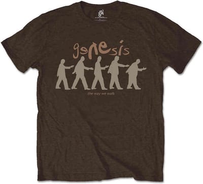 Genesis Heren Tshirt -S- The Way We Walk Bruin