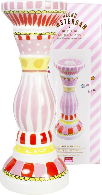 BLOND AMSTERDAM BIRTHDAY: CANDLE HOLDER PINK