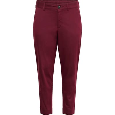 Damesbroek 7/8 chino KAFFE Curve KCLeana